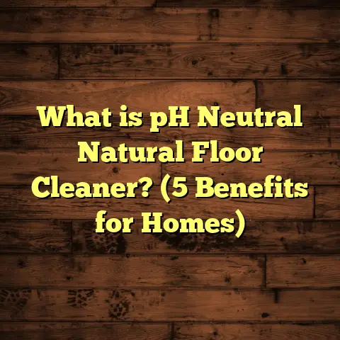 What is pH Neutral Natural Floor Cleaner? (5 Benefits for Homes)