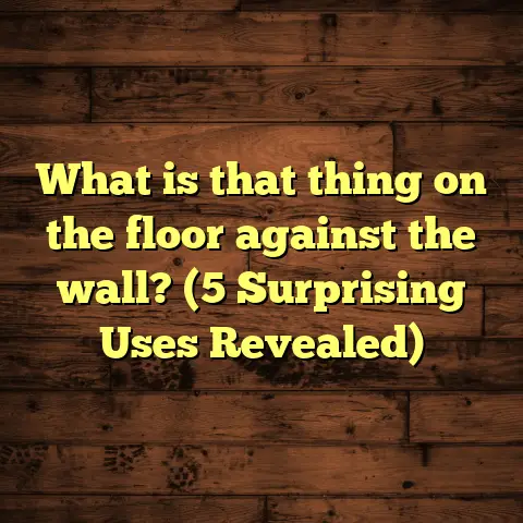 What is that thing on the floor against the wall? (5 Surprising Uses Revealed)