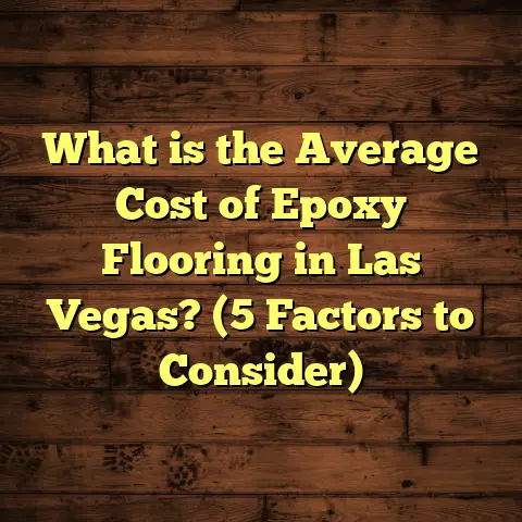 What is the Average Cost of Epoxy Flooring in Las Vegas? (5 Factors to Consider)