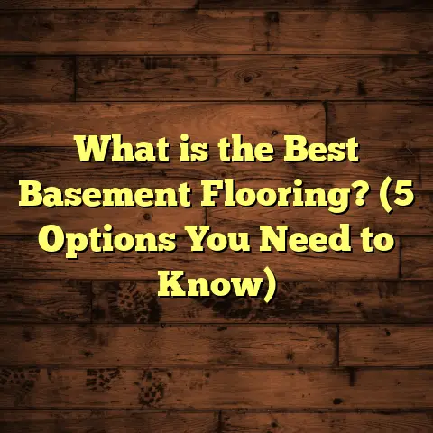 What is the Best Basement Flooring? (5 Options You Need to Know)