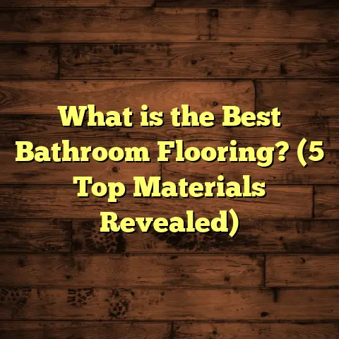 What is the Best Bathroom Flooring? (5 Top Materials Revealed)
