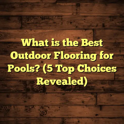 What is the Best Outdoor Flooring for Pools? (5 Top Choices Revealed)