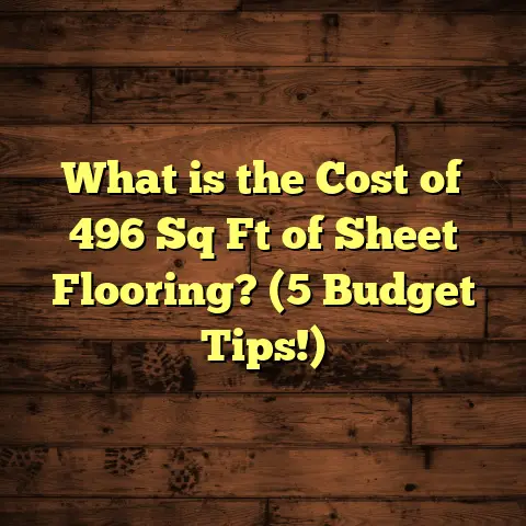 What is the Cost of 496 Sq Ft of Sheet Flooring? (5 Budget Tips!)