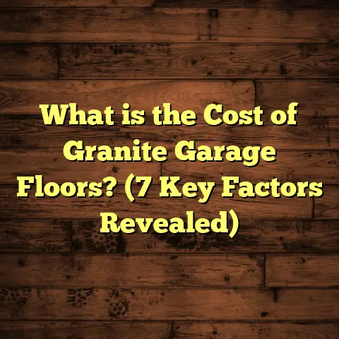 What is the Cost of Granite Garage Floors? (7 Key Factors Revealed)