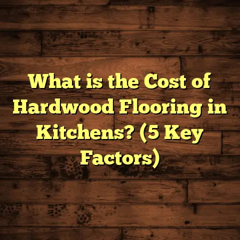 What is the Cost of Hardwood Flooring in Kitchens? (5 Key Factors)