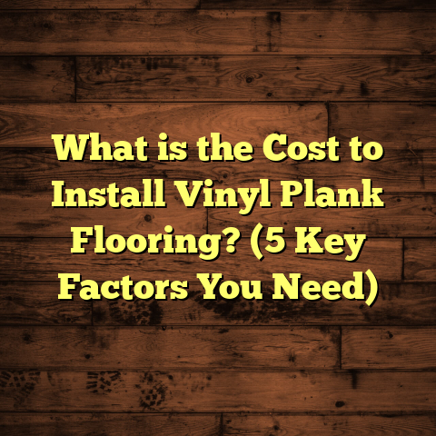 What is the Cost to Install Vinyl Plank Flooring? (5 Key Factors You Need)