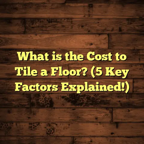 What is the Cost to Tile a Floor? (5 Key Factors Explained!)