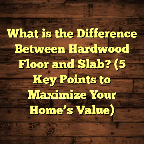 What is the Difference Between Hardwood Floor and Slab? (5 Key Points to Maximize Your Home’s Value)
