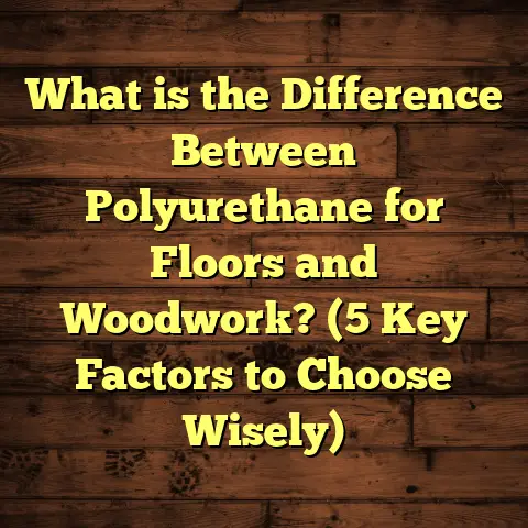 What is the Difference Between Polyurethane for Floors and Woodwork? (5 Key Factors to Choose Wisely)