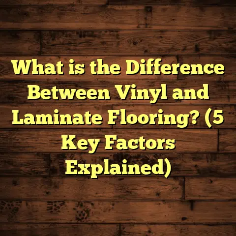 What is the Difference Between Vinyl and Laminate Flooring? (5 Key Factors Explained)