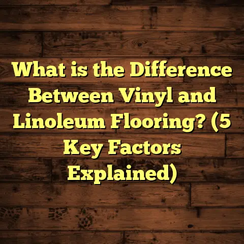 What is the Difference Between Vinyl and Linoleum Flooring? (5 Key Factors Explained)