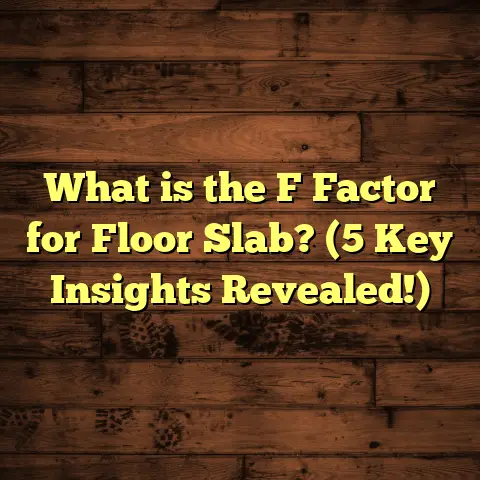 What is the F Factor for Floor Slab? (5 Key Insights Revealed!)