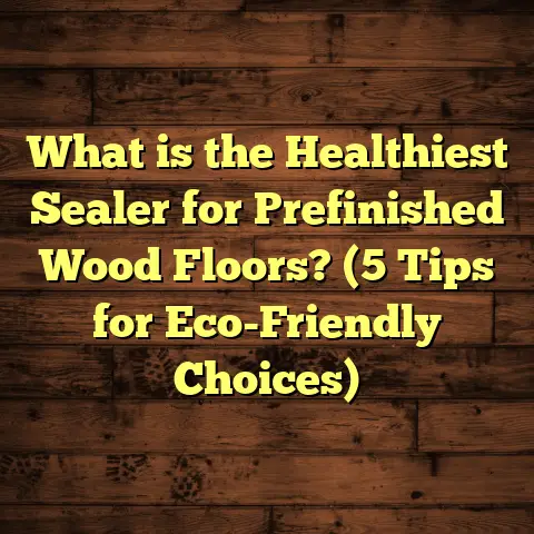What is the Healthiest Sealer for Prefinished Wood Floors? (5 Tips for Eco-Friendly Choices)