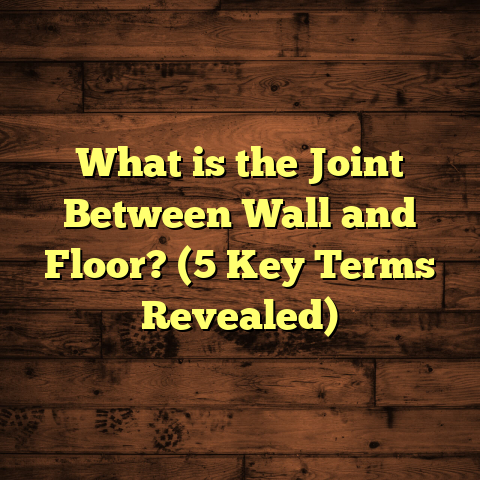 What is the Joint Between Wall and Floor? (5 Key Terms Revealed)