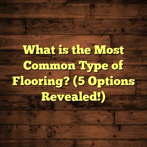 What is the Most Common Type of Flooring? (5 Options Revealed!)