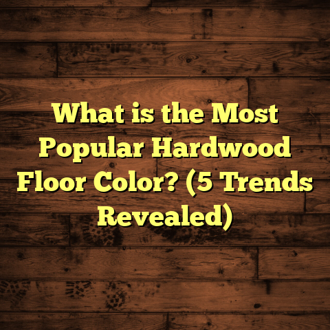 What is the Most Popular Hardwood Floor Color? (5 Trends Revealed)