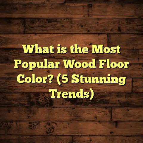 What is the Most Popular Wood Floor Color? (5 Stunning Trends)
