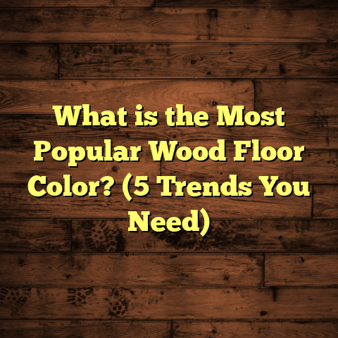 What is the Most Popular Wood Floor Color? (5 Trends You Need)