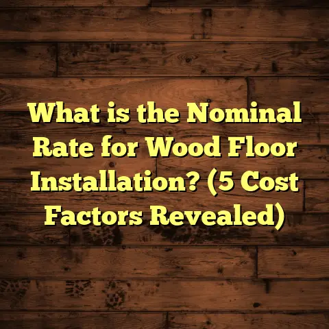 What is the Nominal Rate for Wood Floor Installation? (5 Cost Factors Revealed)