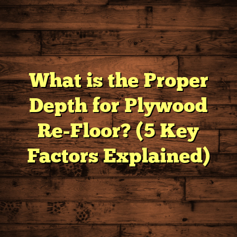 What is the Proper Depth for Plywood Re-Floor? (5 Key Factors Explained)