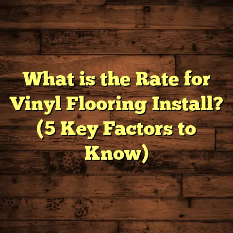 What is the Rate for Vinyl Flooring Install? (5 Key Factors to Know)