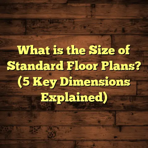 What is the Size of Standard Floor Plans? (5 Key Dimensions Explained)