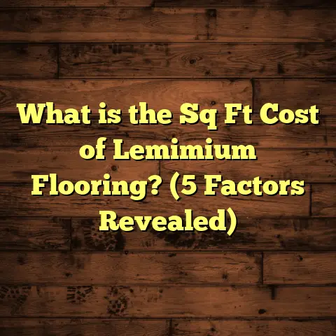What is the Sq Ft Cost of Lemimium Flooring? (5 Factors Revealed)