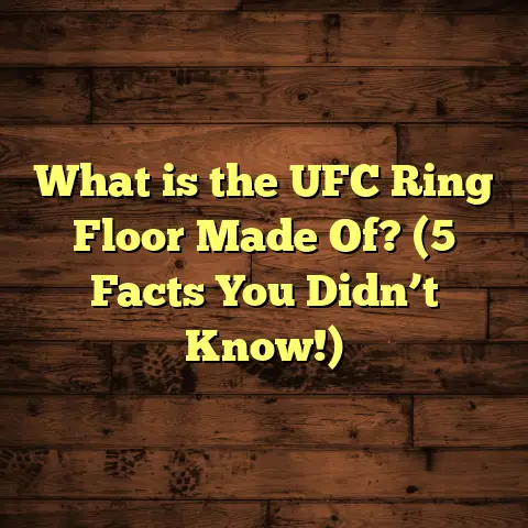 What is the UFC Ring Floor Made Of? (5 Facts You Didn’t Know!)