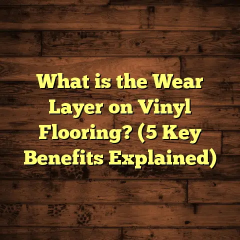 What is the Wear Layer on Vinyl Flooring? (5 Key Benefits Explained)